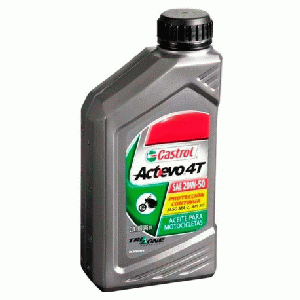 ACEITE CASTROL ACTEVO SAE 20W-50 4T(P/MOTOS)
