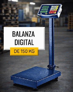 BALANZA DIG PLATAFORMA 150KG(106845)
