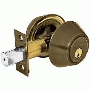 CERRADURA CERROJO SIMPLE D101-AB(4C40828)