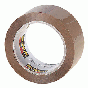 ABRO CINTA DE EMBALAJE 40Y CAFE(16339)