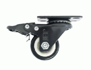 GARRUCHA NEGRA GIRAT C/FRENO 3"(UNI)