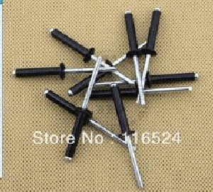 REMACHE POP DE ALUMINIO NEGRO 1/8 X 1/2(CIENTO)