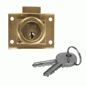 CERRADURA ISEO P/ESCRITORIO BRONCE(72971)