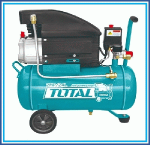 TOTAL COMPRESOR DE AIRE 2HP 24LTS(UTC120242)