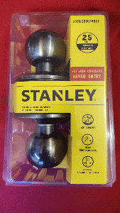 STANLEY CERRADURA POMO DORMIT ANTIBR(SXRLGO607ABET)