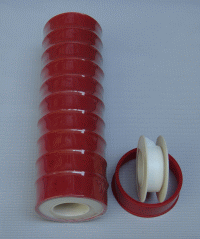 CINTA TEFLON DE 1/2X12 MTS AMARILLO