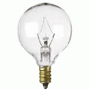 FOCO BOLA E-12 15W-120V BLANCO VICA