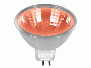 FOCO DICROICO 3 LED MR-16 ROJO 110-3W