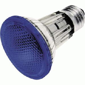 FOCO REFLECTOR HALOG. 50W.AZUL PAR 20 VICA