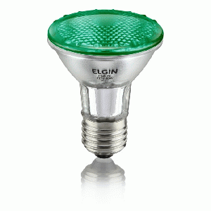 FOCO REFLECTOR HALOG. 50W.VERDE PAR 20 VICA