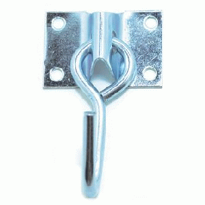 GANCHO P/HAMACA 2.00MM M4X20(PAR)