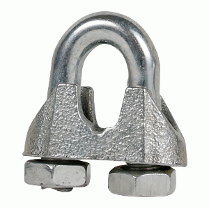 GRILLETE P/CABLE ACERO 5/8