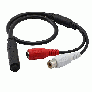 MICROFONO P/CAMARAS C/CABLE AUDIO Y ENERG