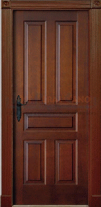 PUERTA MADERA 85X2MT C/LACA + 5CM BATIENTE PANELADA