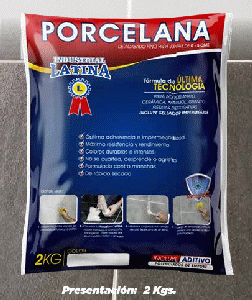 LATINA PORCELANA ARENA 2KG