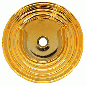 PLAFON ABIERTO 1" ORO(2T23155)