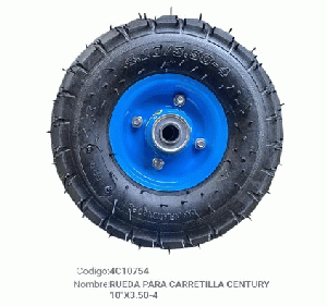 RUEDA PARA CARRET 10"X3.50-4(4C10754)