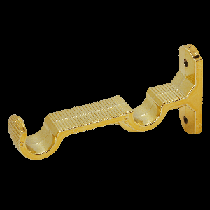SOPORTE DE TECHO DOBLE 1" ORO