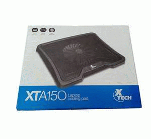 VENTILADOR P/NOTEBOOK XTECH-COOLER USB HASTA